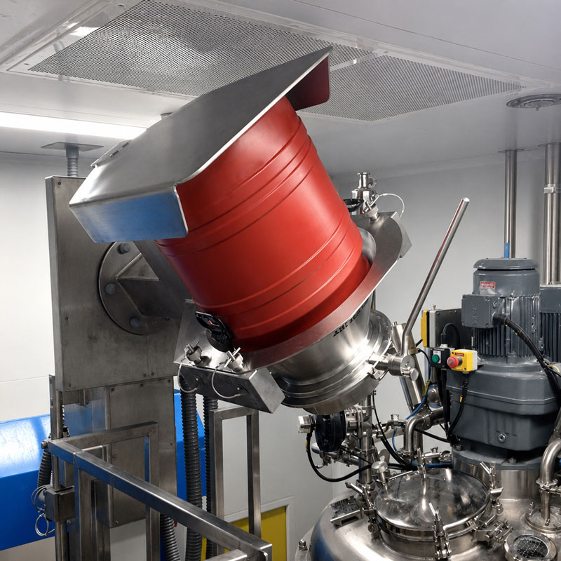 55-liter Total Opening Drum in tumbler