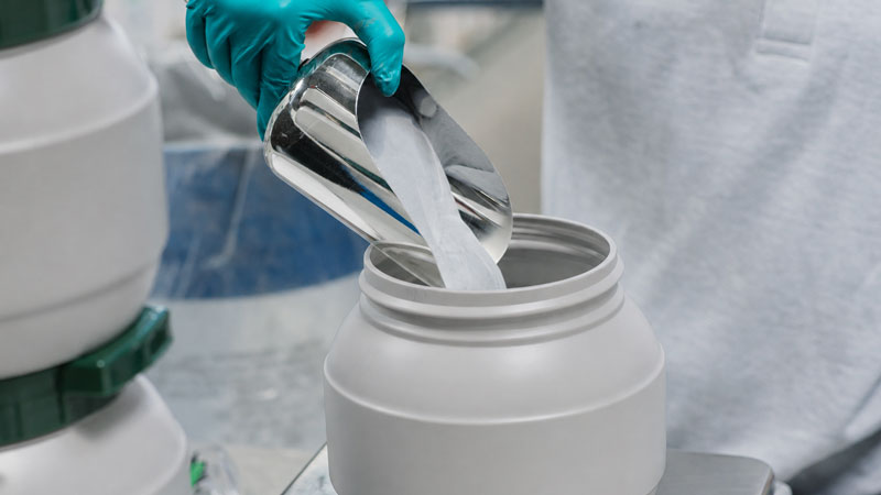 Recycled drums protect critical metal powders