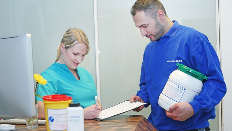 Bulk packaging for the collection of dental waste