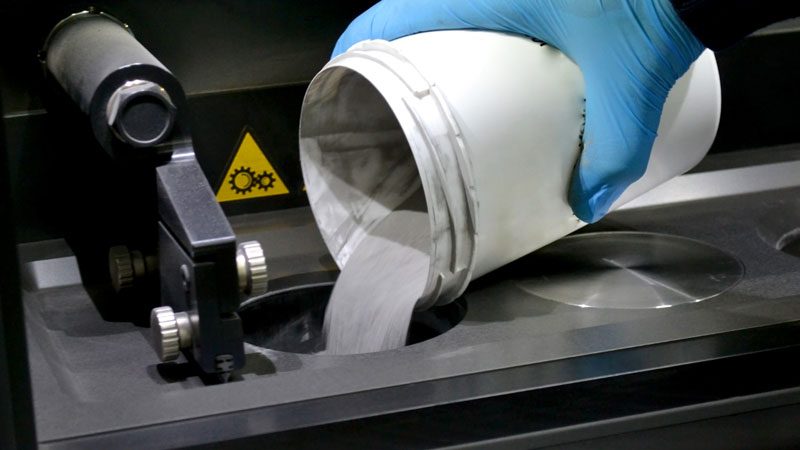 Kunststoff-Packo-Dosen für 3D-Metallpulver